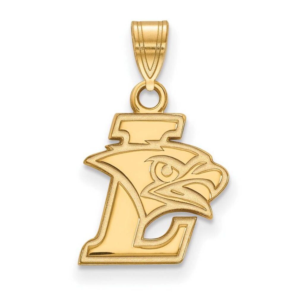 14K Yellow Gold Lehigh University Small Logo Pendant